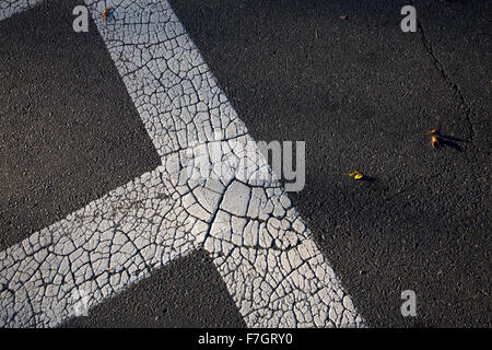 Attraversamento pedonale dettaglio Foto Stock