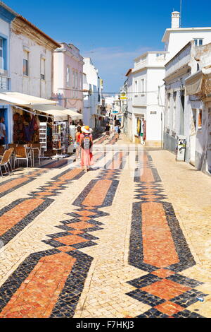 Lagos città vecchia, Algarve, PORTOGALLO Foto Stock