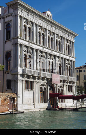 Venezia, Italia. Palazzo Vendramin-Calergi-Loredan Foto Stock