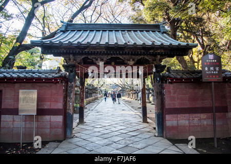 Ueno al Santuario di Toshogu,il Parco Ueno,Taito-Ku,Tokyo Giappone Foto Stock