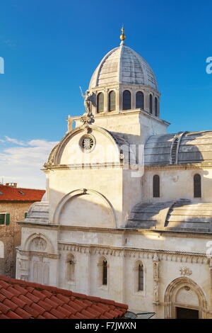 Sibenik, St.James Cathedral, Croazia Foto Stock