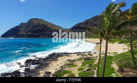 Makapuu, Spiaggia, Oahu, Hawaii Foto Stock