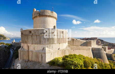 Dubrovnik, St John's fortezza, Croazia Foto Stock