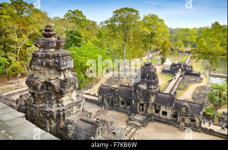 Tempio Baphuon, Angkor Thom, Cambogia, Asia Foto Stock