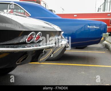 Un bel 1965 Corvette per asta. Foto Stock