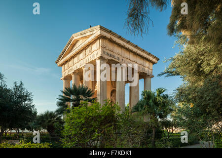 Mattinata a Lower Barrakka Gardens a La Valletta, Malta. Foto Stock