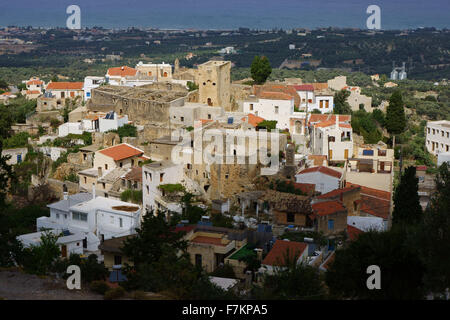 Città Maroulas, isola di Creta, Grecia Foto Stock