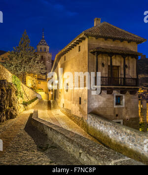 Cattedrale Albarracin, Teruel Aragona, Spagna Foto Stock