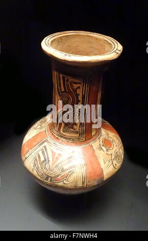 Pre-Colombiano vaso di terracotta da Ecuador Foto Stock