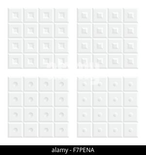 Abstract bianco, grigio seamless disegno vettoriale, di consistenza Illustrazione Vettoriale