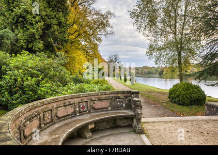 Il piacere terreno a Clumber Park, Nottinghamshire. Foto Stock