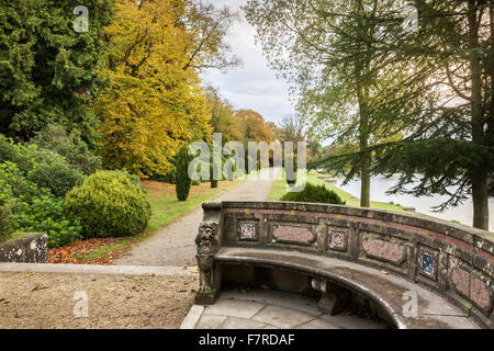 Il piacere terreno a Clumber Park, Nottinghamshire. Foto Stock