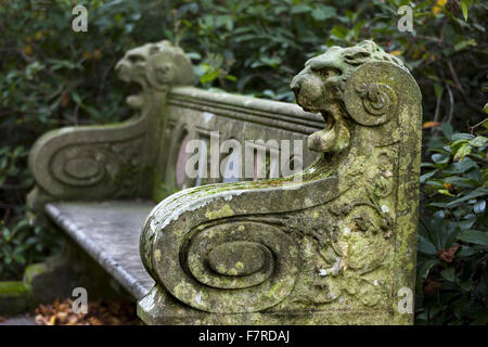 Il piacere terreno a Clumber Park, Nottinghamshire. Foto Stock