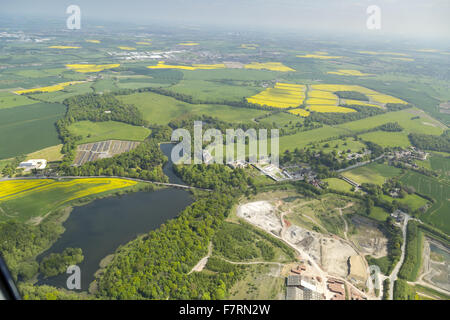 Una veduta aerea di Nostell Priory e parco, West Yorkshire. Nostell Priory è stata la casa del Winn Familiare per più di 350 anni. Foto Stock