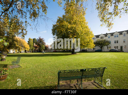 Alta Green Great Ayton in autunno, North Yorkshire Foto Stock