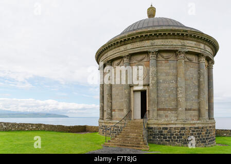 Mussenden Temple, Castlerock, County Londonderry, Irlanda del Nord, Regno Unito Foto Stock