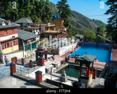 Piscina a Dharamsala in India Foto Stock