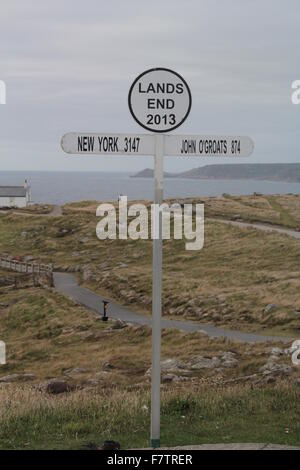 Lands End firmare 2013 Foto Stock