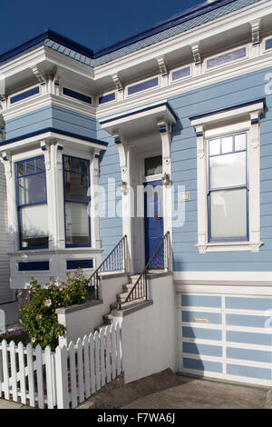 Casa vittoriana, Potrero Hill, San Francisco, California, Stati Uniti Foto Stock