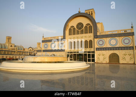 Il souk Mercato Centrale, Sharjah Emirati Arabi Uniti Foto Stock