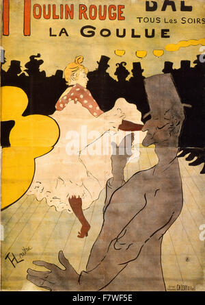 Henri de Toulouse-Lautrec - Moulin Rouge La Goulue Foto Stock