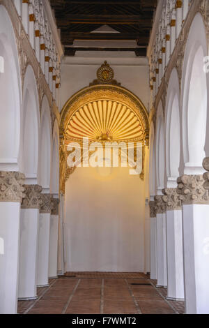 Santa Maria La Blanca, Toledo, Spagna Foto Stock