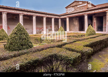 Casa di Menandro Pompei Campania Italia Foto Stock