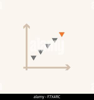 Attività icona piatta Illustrazione Vettoriale