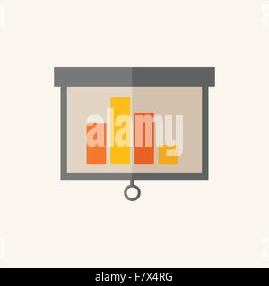 Attività icona piatta Illustrazione Vettoriale