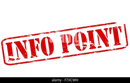 Punto informazioni Illustrazione Vettoriale