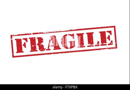 Fragile Illustrazione Vettoriale
