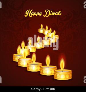 Happy Diwali Illustrazione Vettoriale