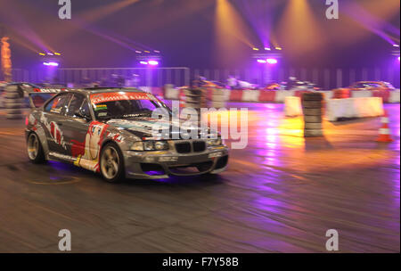 Essen, Germania. 3 dicembre, 2015. DMAX Arena Motorsport al 2015 Essen Motor Show. Credito: Ashley Greb/Alamy Live News Foto Stock