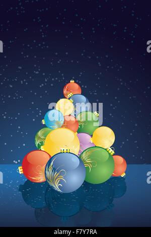 Albero di Natale Illustrazione Vettoriale