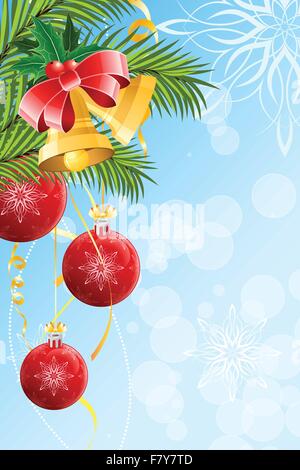 Sfondo di natale Illustrazione Vettoriale