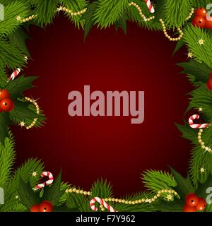 Sfondo di natale Illustrazione Vettoriale