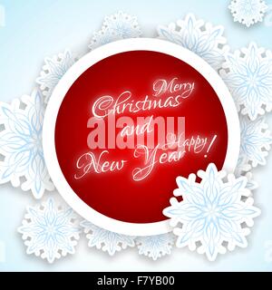 Cartolina di Natale Illustrazione Vettoriale