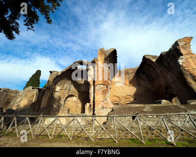 Bagni termali a di HadrianÔÇÖs Villa ( Villa Adriana ) vicino a Tivoli - Roma, Italia Foto Stock