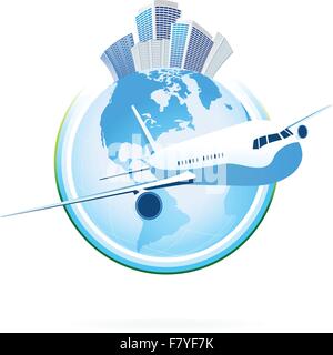 Pianeta di affari Illustrazione Vettoriale