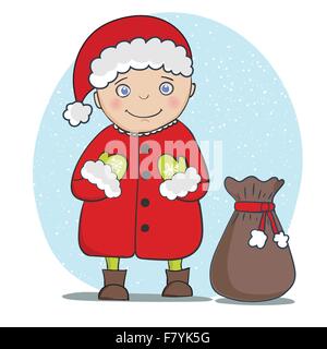 Natale e Anno Nuovo 2015 holiday sfondo. Illustrazione Vettoriale