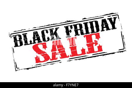Venerdì nero vendita Illustrazione Vettoriale