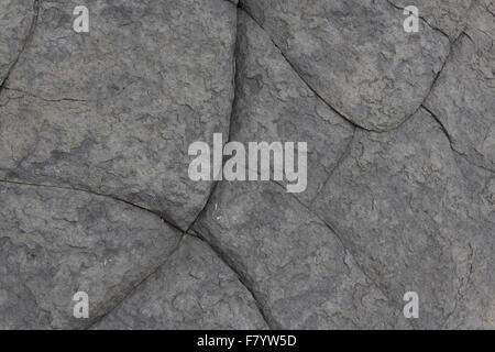 Roccia grigio dettaglio - pietra closeup / background / texture Foto Stock