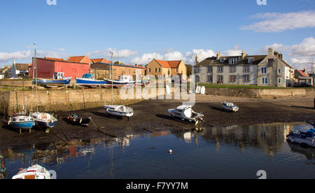 Port Seton Harbour Foto Stock