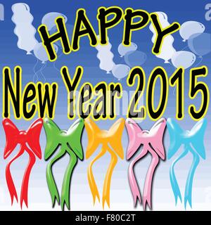 Felice Anno Nuovo Illustrazione Vettoriale