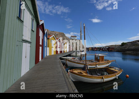 Vista su smögen, västra götalands län, Svezia Foto Stock