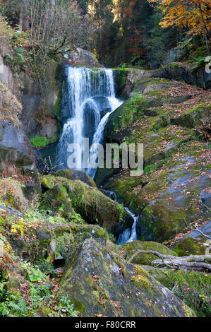 Cascate di triberg, Triberg im Schwarzwald, BADEN-WÜRTTEMBERG, Germania Foto Stock