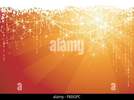 Abstract stagionale spumanti / sfondo di Natale Illustrazione Vettoriale