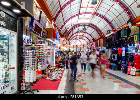 Il Grand Bazaar, Marmaris, Provincia di Mugla, Turchia Foto Stock