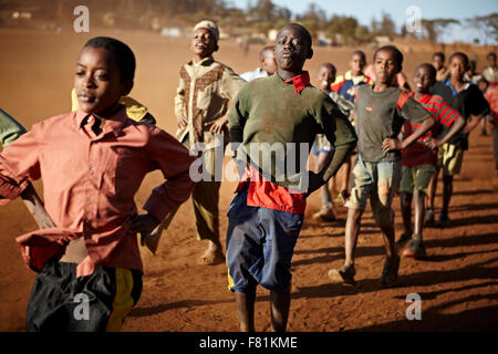 Attivista di pace e fondatore di Hodi, Fatuma Abdulkadir, si siede, uno con la sua ONG per la coesistenza pacifica di tribù ostili Foto Stock