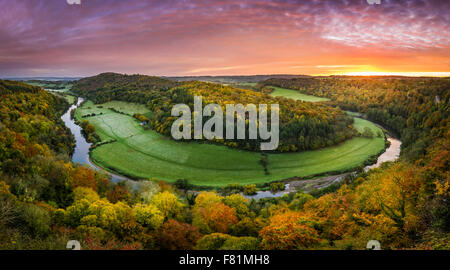 Symonds Yat Rock Foto Stock